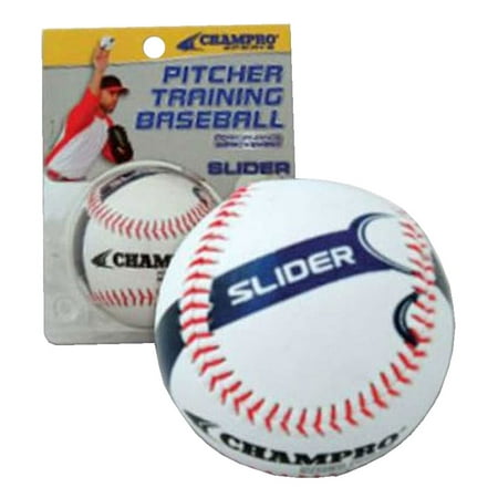 CHAMPRO SPORTS Baseball Pitcher Training Ball, Develop Your SLIDER (The Best Pitcher In Baseball)