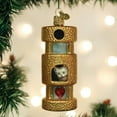 thumbnail image 2 of Old World Christmas Cat Tower Glass Blown Ornament for Christmas Tree, 2 of 5