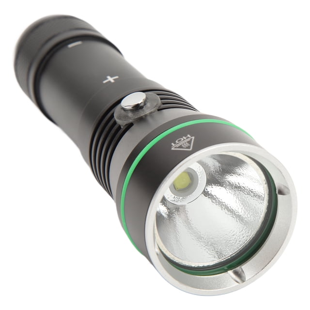 Linterna Subacuática, Linterna De Mano aleación De Aluminio IPX8 Impermeable Con Cordón Para Acampar Pesca