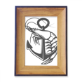 thumbnail image 1 of World Shrimp Marine Organism Photo Frame Exhibition Display Art Desktop Painting, 1 of 3