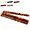 Classic Tortoiseshell, variant on Scalloped Tortoiseshell Mahjong Racks with Magnetic Pushers, 20 Inch Acrylic Mahjong Tile Racks, Anti-Slip Tile Holders, Classic Tortoiseshell, 1 Pack