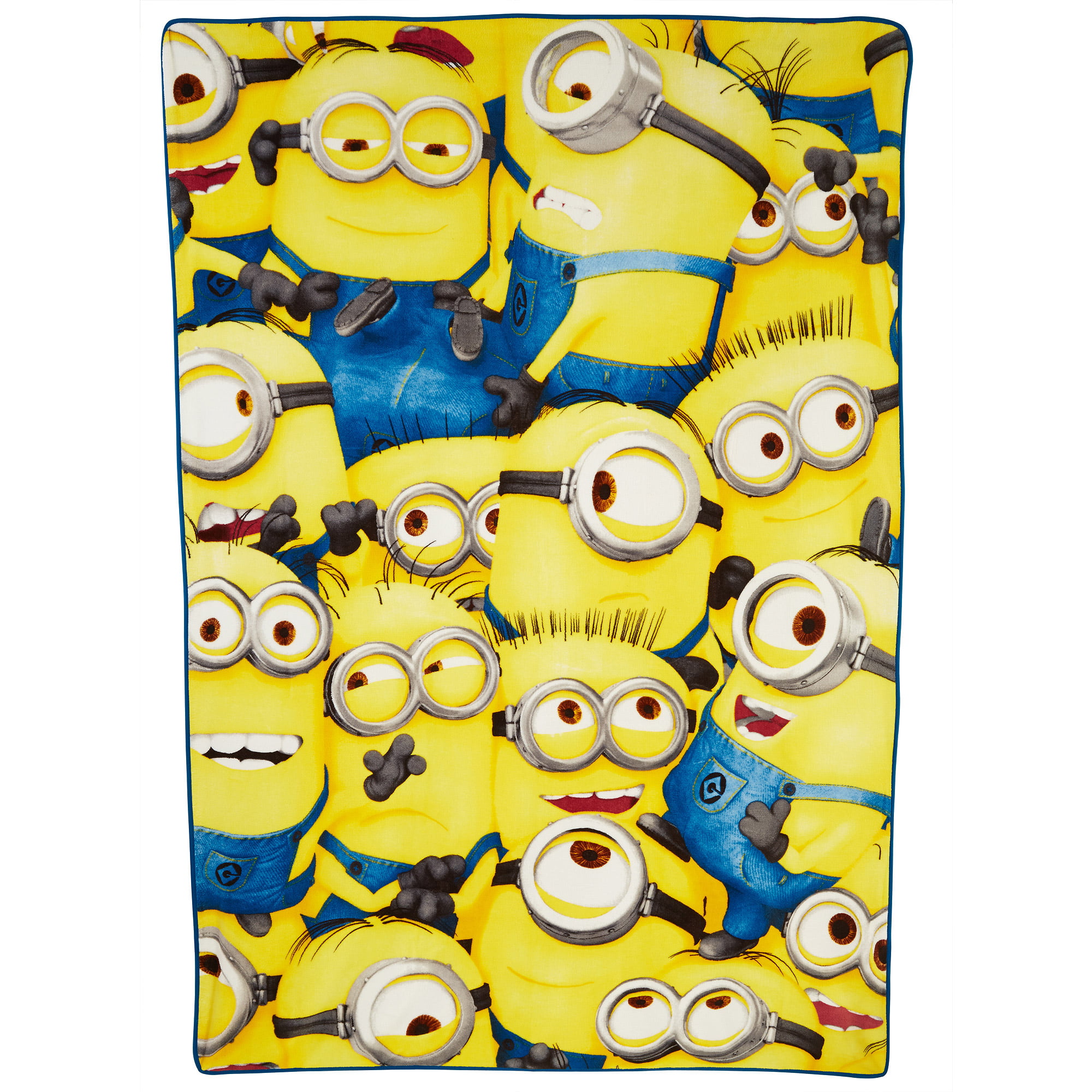Despicable Me Minions Soft Cosy Warm Fleece Blanket Bed Travel Throw 