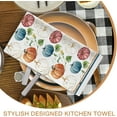 thumbnail image 5 of luyaa Hello Fall Pumpkin Sunflower Kitchen Dish Towels Set of 2, Autumn Harvest Floral Flower Jar Hand Towels Drying Baking Cooking Cloth, Thanksgiving Farmhouse Sweet Home Kitchen Decor 18x26 Inch, 5 of 6