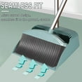 thumbnail image 6 of Fufafayo under $5 Long Handle Broom and Dustpan Set with Squeegee Broom, Upright Standing Lobby Broom and Dust Pan and Rubber Broom, Broom with Dustpan Set for Home Kitchen Office, 6 of 9