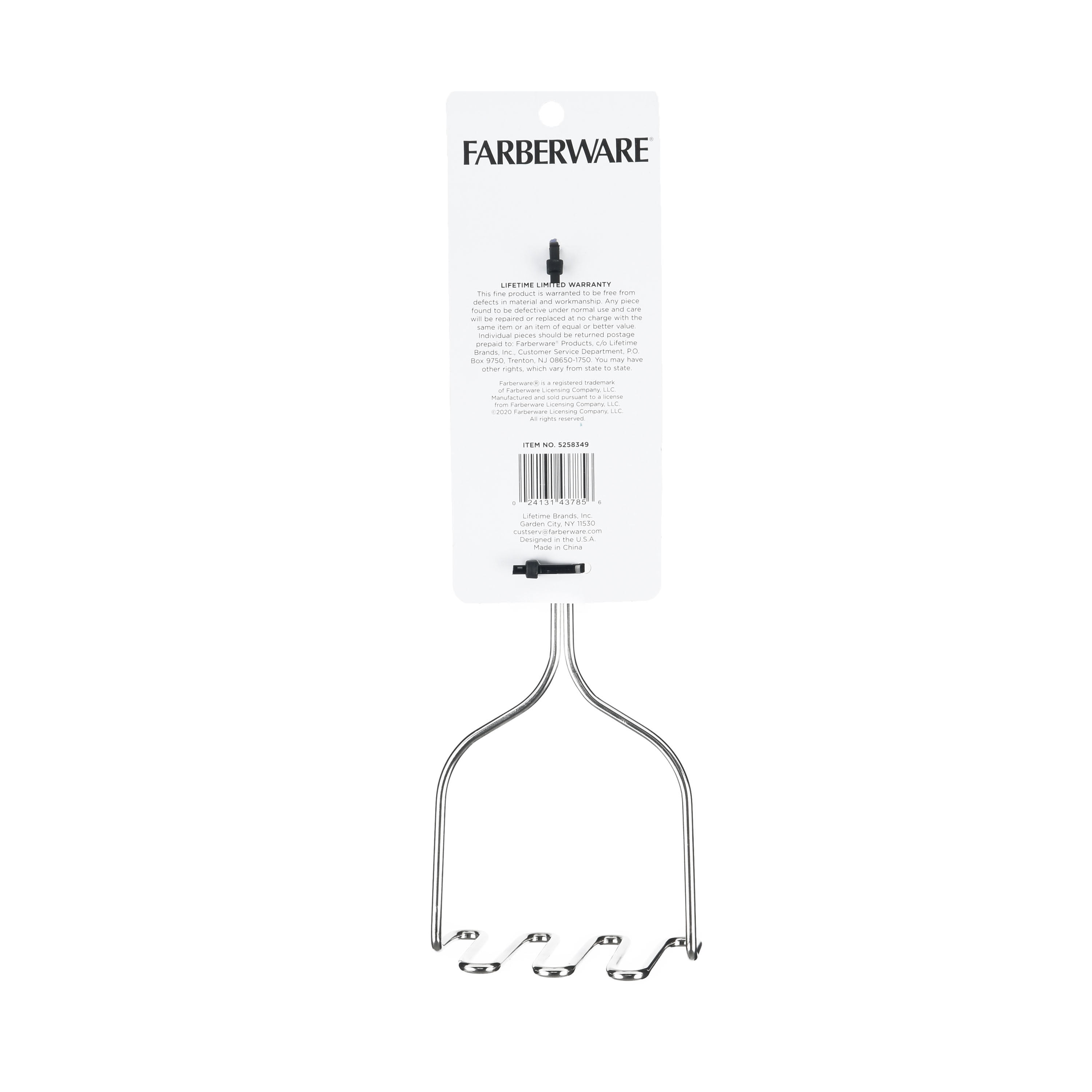 NEW Farberware Professional Meat Masher, BPA Free - Soft Touch Handle, 5253700