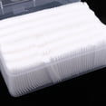 thumbnail image 4 of 100x almohadillas de algodón de removedor de maquillaje suave cosmético de soplo de la cara de u?as toallitas de limpieza Sunnimix Despedregadora de algodón, 4 of 8