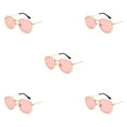 thumbnail image 1 of relayinert Fashionable Polarized Lens Small Square For Trendy Style Materials gold sea pink C10 5Set, 1 of 6
