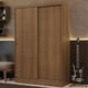 thumbnail image 2 of Ropero Closet Madesa Luke 2 Puertas Corredizas con Cajón con llave Marrón Madesa Luke, 2 of 16