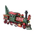 thumbnail image 4 of Adorno navideño para coche, decoración navideña, diseño vintage, decoración de vehículo, modelo de coche de metal para regalo, sala de estar, tienda Tren, 4 of 8