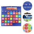 thumbnail image 4 of 1 Set Adorable Hanging Wall Calendar Calendar Date English Calendar for Clasrrom School, 4 of 6