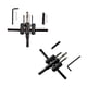 thumbnail image 3 of Kit de cortador de agujeros circulares para madera con abridor de carpintería de 30 a 120 mm, 3 of 9