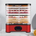 thumbnail image 6 of Food Dehydrator Electric Dryer Machine Adjustable Trays Compact Design for Home Kitchens and Pet Treats, 6 of 9