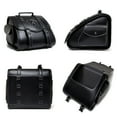 thumbnail image 4 of Over Saddlebag Motorcycle Tool Bag Travel Luggage Storage Bag Motorbike Accessory Retro Styles Saddlebag Side Bag Bags, 4 of 11