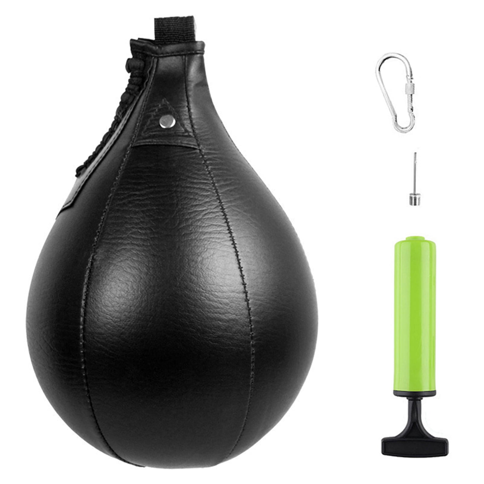 Double End Leather Striking Punch Bag Boxing Speed Ball Punching Training Ball 