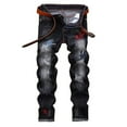 thumbnail image 2 of Casual Jeans Men Ripped Denim High-quality Hip Hop Design Trouser, 2 of 5