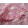 thumbnail image 5 of oneOone Silk Tabby Rose Pink Fabric Abstracts Sewing Material Print Fabric By The Yard 42 Inch Wide, 5 of 5