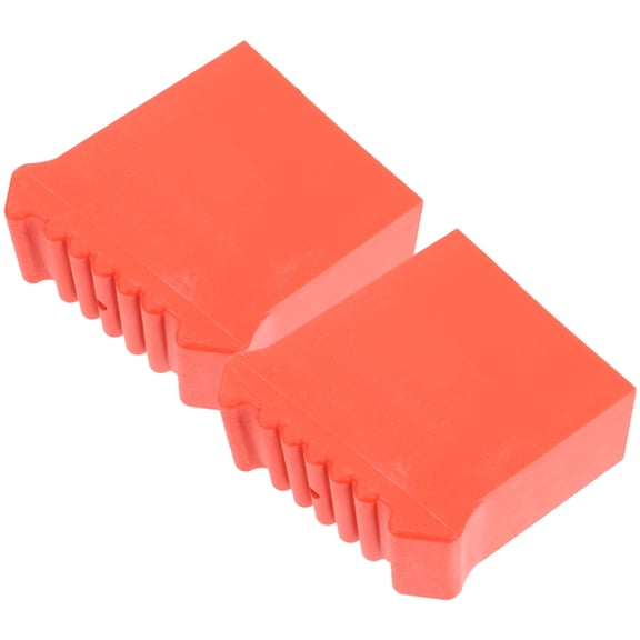 CRILSTYLEO 2Pcs Rubber Ladder Feet for Wear-Resistant Protection 3.0In