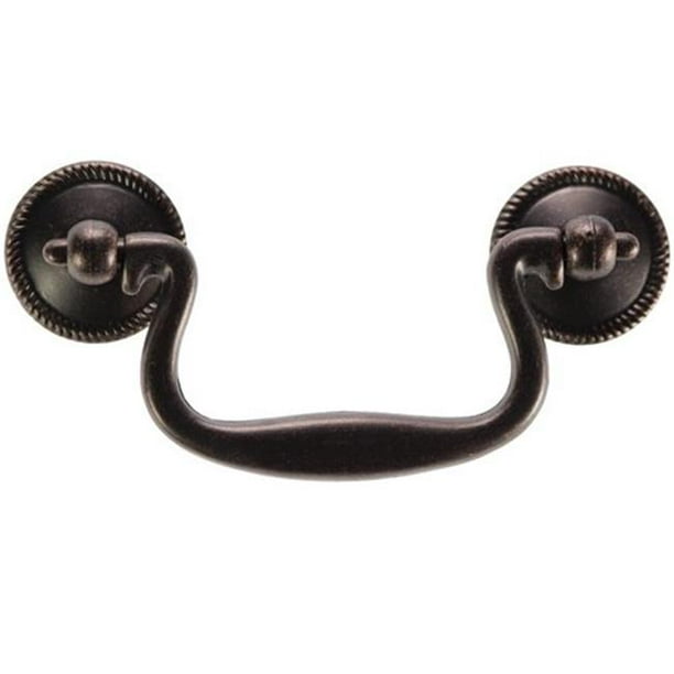 3 In. Manor House Dark Antique Copper Bail Pull