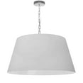 thumbnail image 2 of Dainolite 1LT Brynn Large Pendant, White Shade, PC, 2 of 6