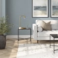 thumbnail image 4 of Evelyn&Zoe 20" Blackened Bronze Metal Side Table, 4 of 8