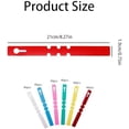 thumbnail image 2 of 240 Pcs Plastic Plant Tags - Adjustable Wrap-Around Tree Labels, Waterproof Garden Markers with Ample Writing Space for Potted Plants, Nursery & Gardening (Multicolor)$$Garden & Patio, 2 of 5