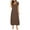 Coffee., variant on Akafmk Summer Dresses for Women Casual Dresses,Solid Color V-Neck Long Dress Short Sleeve Maxi Dresses Loose A Line Beach Sundress