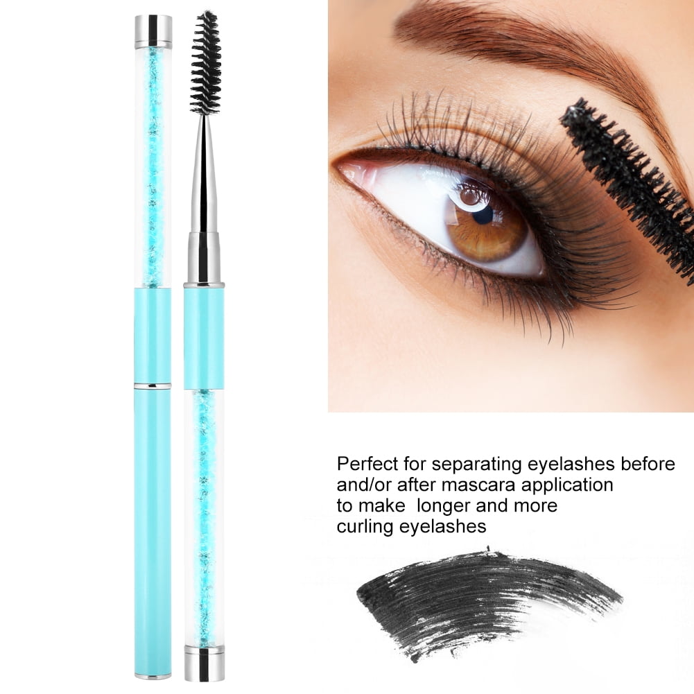 WALFRONT 4 Colors Eyelash Eyebrow Brush Mascara Wands Applicator