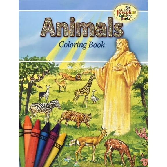 Animals of the Bible Coloring Book (Paperback)