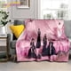 thumbnail image 2 of Manta de felpa suave para decoración de sofá y silla, cobija con diseño de grupo Idol coreano, Blackpinks para chica, 2 of 4
