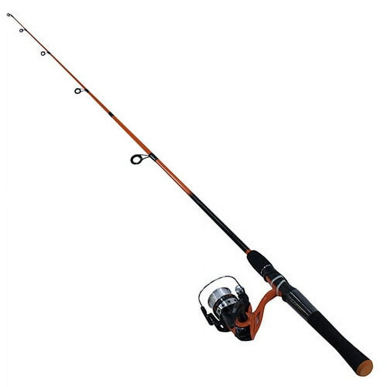 Zebco Splash Spinning Reel and Fishing Rod Combo, 6-Foot 2-Piece Fishing  Pole, Size 20 Reel, Changeable Right- or Left-Hand Retrieve, Pre-Spooled  with