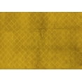 thumbnail image 1 of Ahgly Company Indoor Rectangle Solid Yellow Modern Area Rugs, 2' x 5', 1 of 4