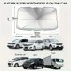 thumbnail image 3 of Protect your car from the sun with this portable foldable car windshield sun visor, 3 of 4