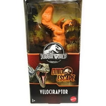 Jurassic World Dino Escape Velociraptor Action Figure (Orange)