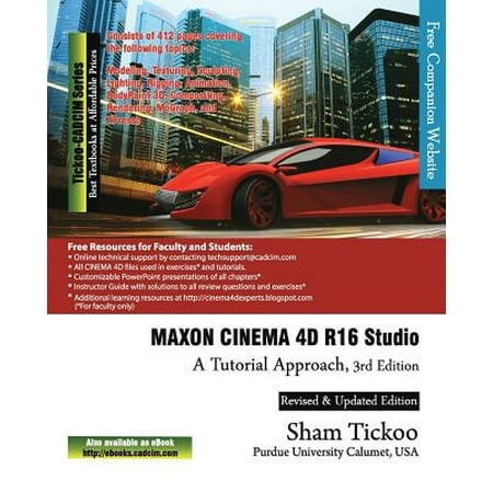 Maxon Cinema 4D R16 Studio : A Tutorial Approach