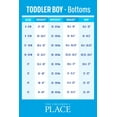 thumbnail image 2 of The Children's Place - Pantalones Deportivos de Forro Polar para bebés y niños, Paquete de 2, New Navy Single, 3 Años, 2 of 5