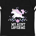 thumbnail image 4 of Inktastic My Aunt Loves Me Unicorn Girls Toddler T-Shirt, 4 of 5