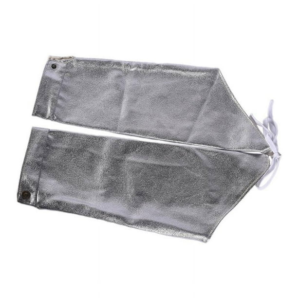1 par de fundas de soldadura protectores de brazos resistentes al calor Sunnimix Mangas de soldadura