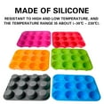 Silicone Egg Bites Mold,Silicone Muffin Pans 12 Cups for Baking