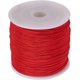 thumbnail image 1 of 1 rollo de 150 yardas de hilo de nailon para joyería, 0,5 mm, para nudos chinos, abalorios, ideal para la creación de bisutería, macramé, kumihimo y pulseras Shamballa - Rojo, 1 of 5