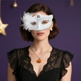 thumbnail image 2 of Jierger Graceful Masquerade for Women Boasts FineLace Detailing Ideal for Enhancing Appeal To Prom Events Or Gala Evenings, 2 of 9