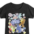 thumbnail image 3 of Star Wars - Easter Sticker - Toddler And Youth Girls Fitted Short Sleeve Graphic T-Shirt, 3 of 5
