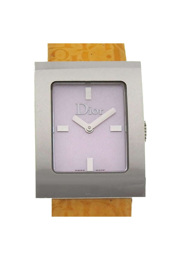 Pre-Owned Christian Dior Maris Watch D78.109 Stainless Steel x Leather Quartz Analog... (Good)