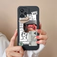 thumbnail image 1 of For OPPO Realme 9 Pro + 5G Case Cool Girl Cartoons Liquid Silicone Shell For Realme9 Pro Plus 5G New Design Shockproof Funda TYB21 Realme 9 5G, 1 of 6