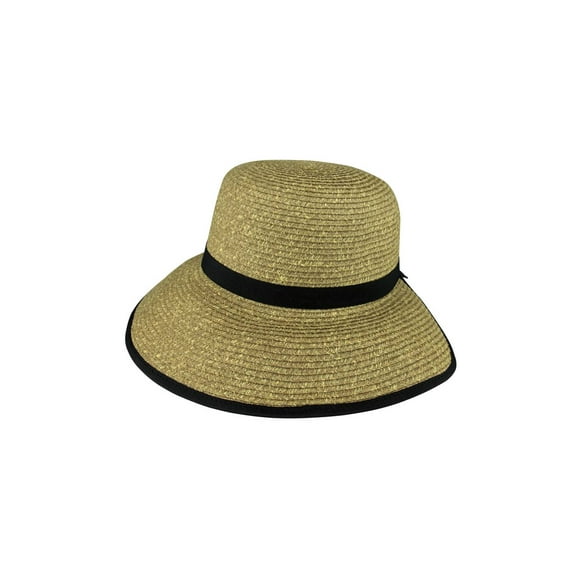 Infinity Selections Toyo Braid Facesaver Hat - Brown