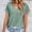 Green, variant on Womens Short Sleeve Blouses O Neck T Shirt Dressy Casual Tops plus Size T Shirts Casual T Shirt Top Long Sleeve Polyester Spandex Plain Long Sleeve Shirt Women Space Pack Tennis Shirt Women Mod Bod