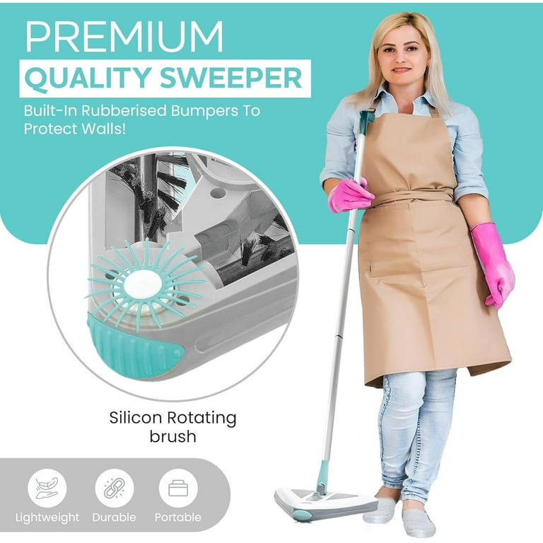 ろっぴー① Zippi Sweeper Pro - Lightweight Sweeper, Perfect for Hardwood and