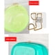 thumbnail image 4 of Fiudx Ofertas flash del día Ganchos para lavabo de acero inoxidable para baño, soportes para tapas de ollas de cocina, ganchos de pegamento de acero inoxidable, estantes montados en la pared, 4 of 6