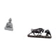 thumbnail image 5 of Estatua de mono,Estatua de Buda Mono para Interiores y Exteriores Budista,Estatua de escritorio,Figura decorativa de pelea de toros y osos,Colecciones de esculturas de toros,artesanía de, 5 of 8