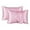Pink, variant on RFUGUG Set of 2 Luxury Silk Pillowcases - Premium 20*26in Satin Smoothness for Unmatched Comfort, Hypoallergenic, Easy Care, Elegant Addition to Your Bedding - Queen Size, Machine Washable