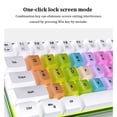 thumbnail image 1 of VONKY RGB Wired Mechanical Keyboard 61 Keys Home Office Business Desktop Laptop PC Computer Key Board Replacement Accessories Pink, 1 of 5